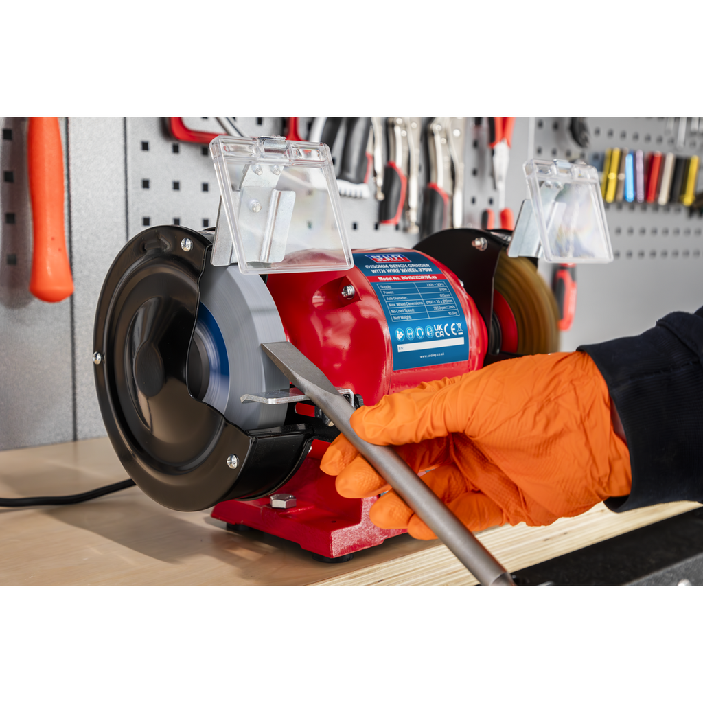 150mm Bench Grinder with Wire Wheel 370W/230V BG150XLW/98