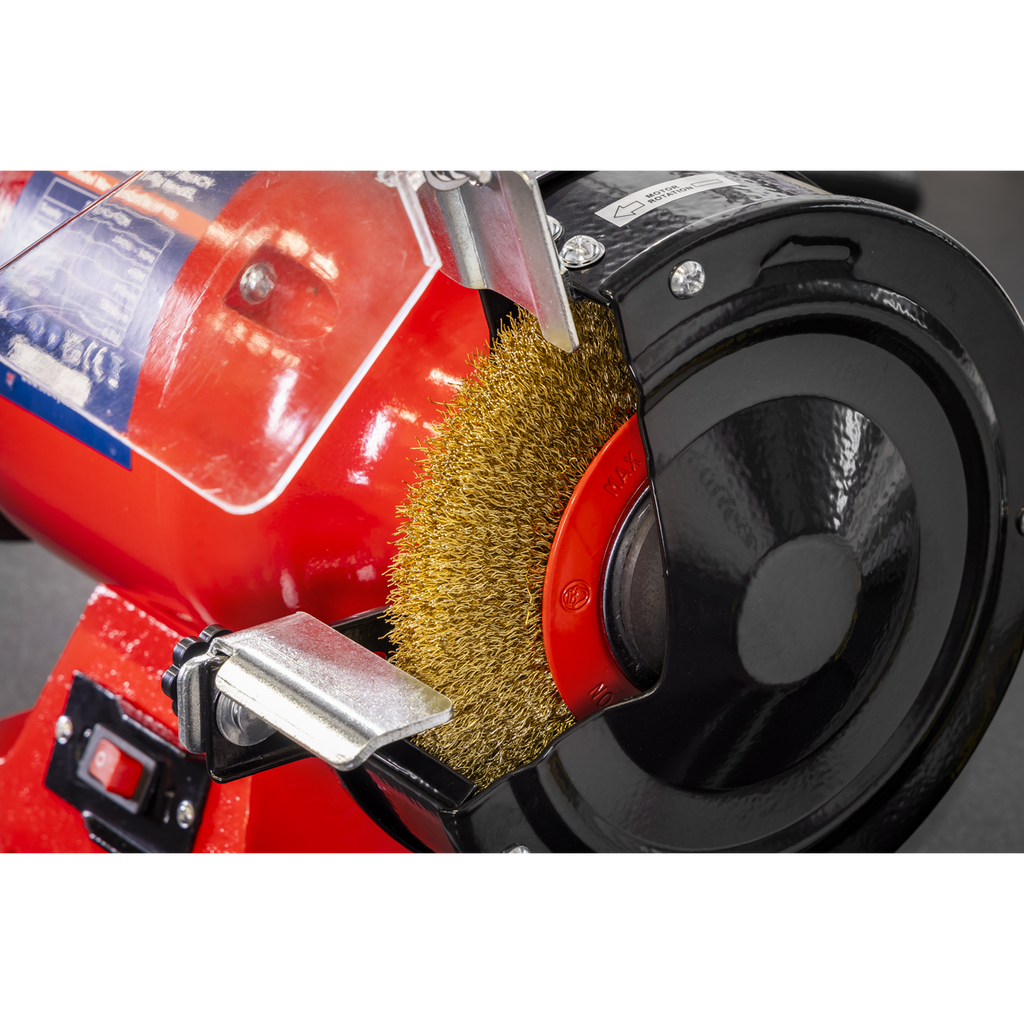 150mm Heavy-Duty Bench Grinder with Wire Wheel 450W/230V BG150XW/99