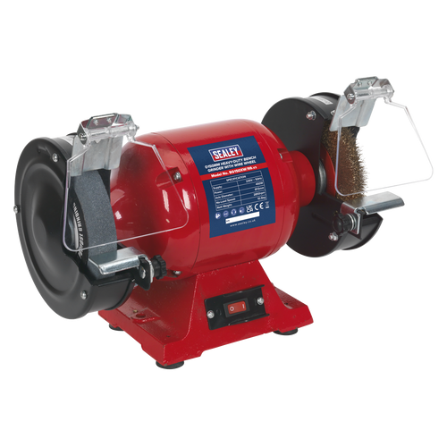 150mm Heavy-Duty Bench Grinder with Wire Wheel 450W/230V BG150XW/99