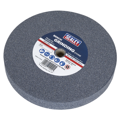 200 x 25mm Grinding Stone 16mm Bore - A60P Fine BG200/15