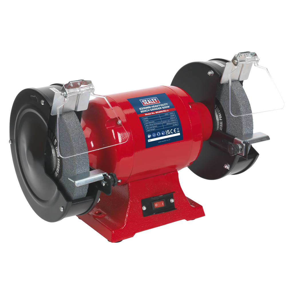 Heavy-Duty 200mm Bench Grinder 600W/230V BG200/99