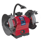 200mm Bench Grinder with Worklight 550W/230V BG200WL