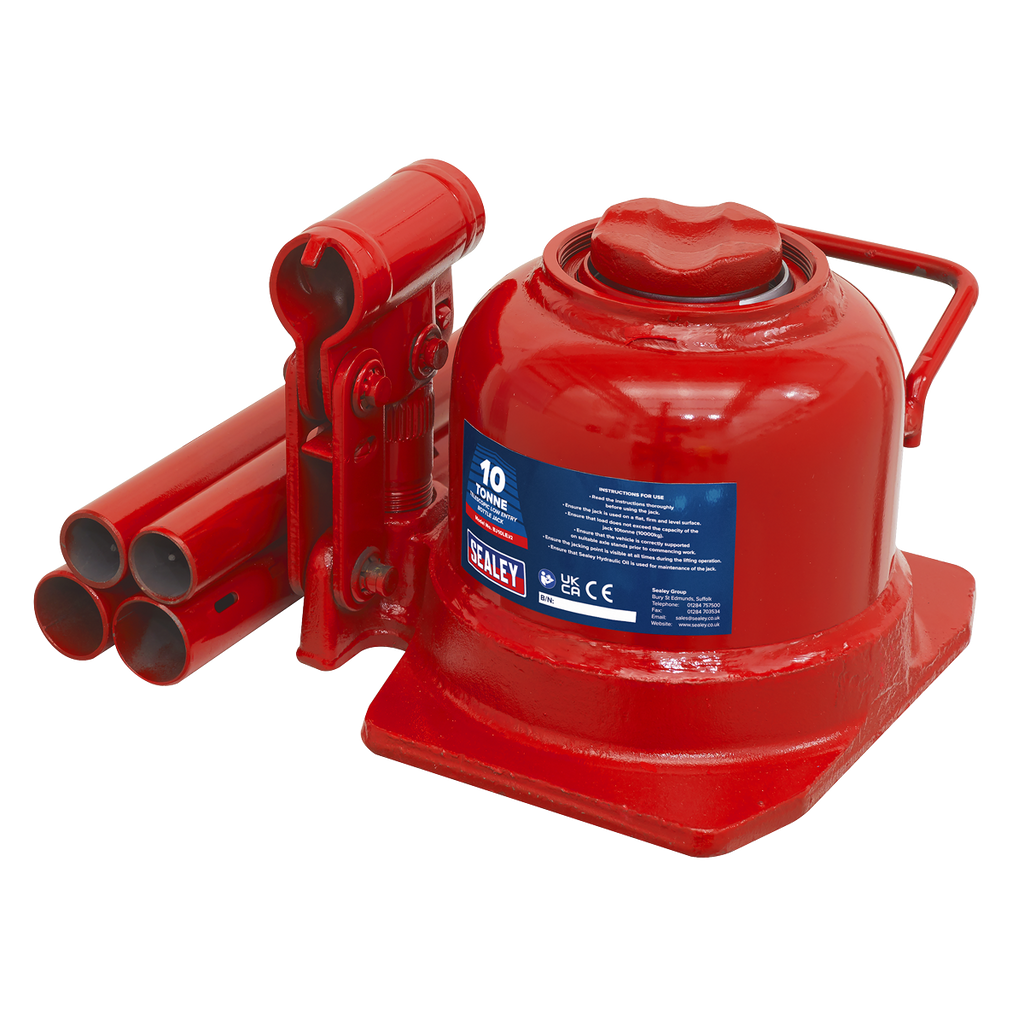 Low Profile Telescopic Bottle Jack 10 Tonne BJ10LE