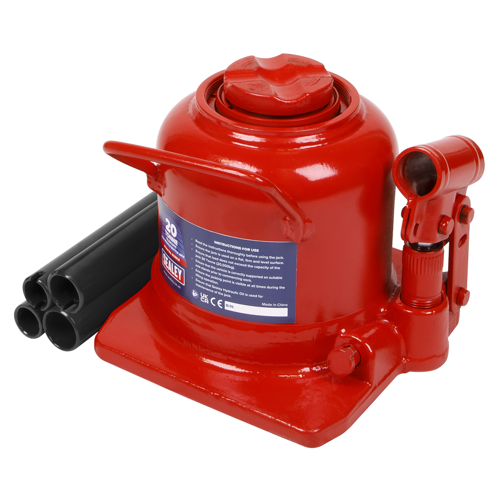 Low Profile Telescopic Bottle Jack 20 Tonne BJ20LE