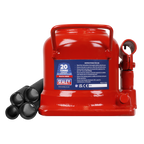 Low Profile Telescopic Bottle Jack 20 Tonne BJ20LE