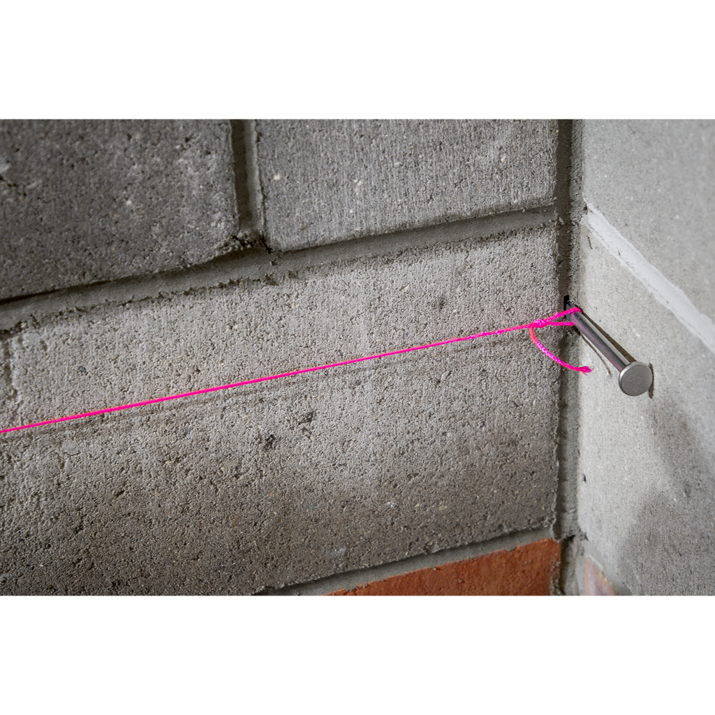 Braided Nylon Brick Line 76m - Pink BLP1