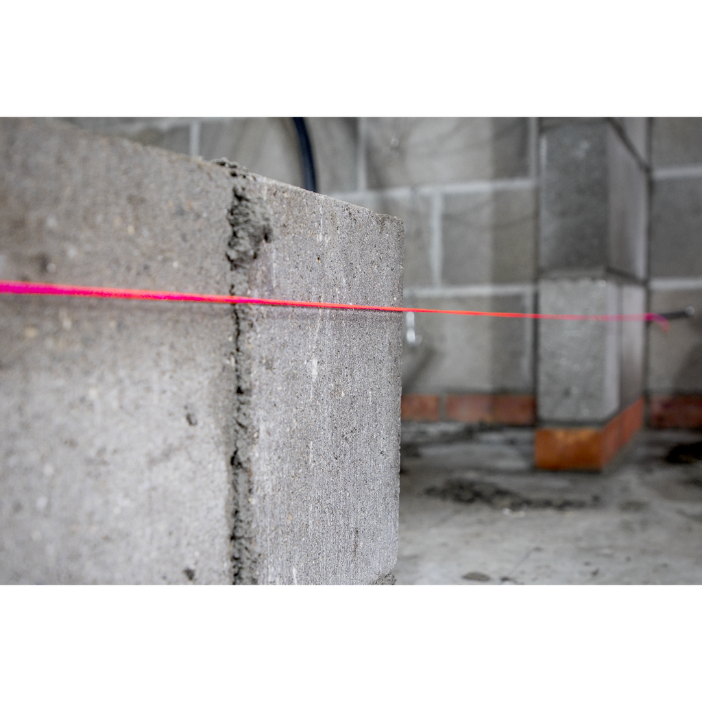Braided Nylon Brick Line 76m - Pink BLP1