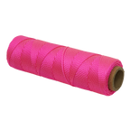 Braided Nylon Brick Line 76m - Pink BLP1