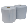 2-Ply Blue Wiper Roll 400m x 260mm - Pack of 2 BLU400