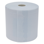 2-Ply Blue Wiper Roll 400m x 260mm - Pack of 2 BLU400