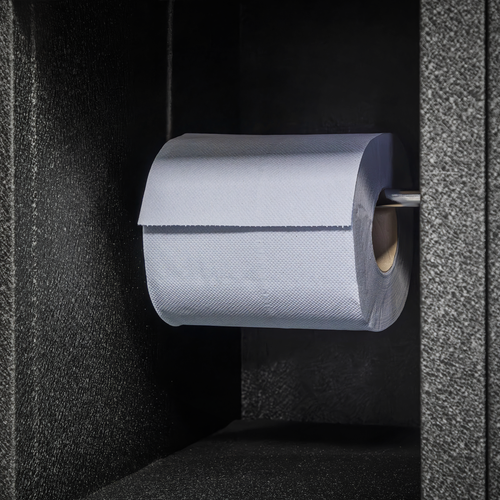 2-Ply Embossed Blue Paper Roll 60m - Pack of 6 BLU60