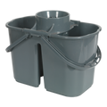 Mop Bucket 15L - 2 Compartment BM07