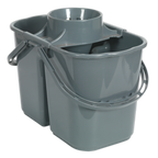 Mop Bucket 15L - 2 Compartment BM07
