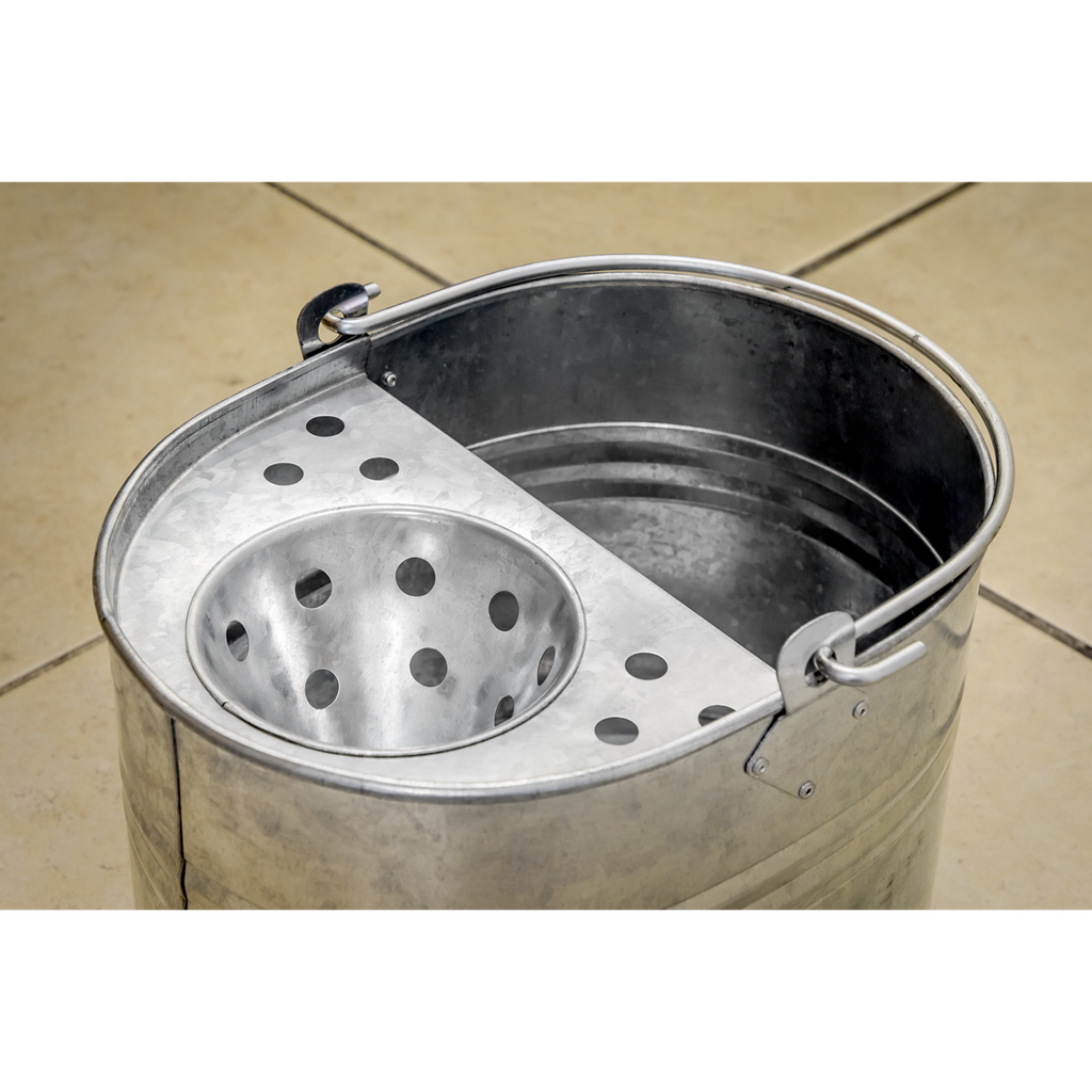 Mop Bucket 13L - Galvanized BM08