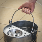 Mop Bucket 13L - Galvanized BM08