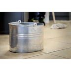 Mop Bucket 13L - Galvanized BM08
