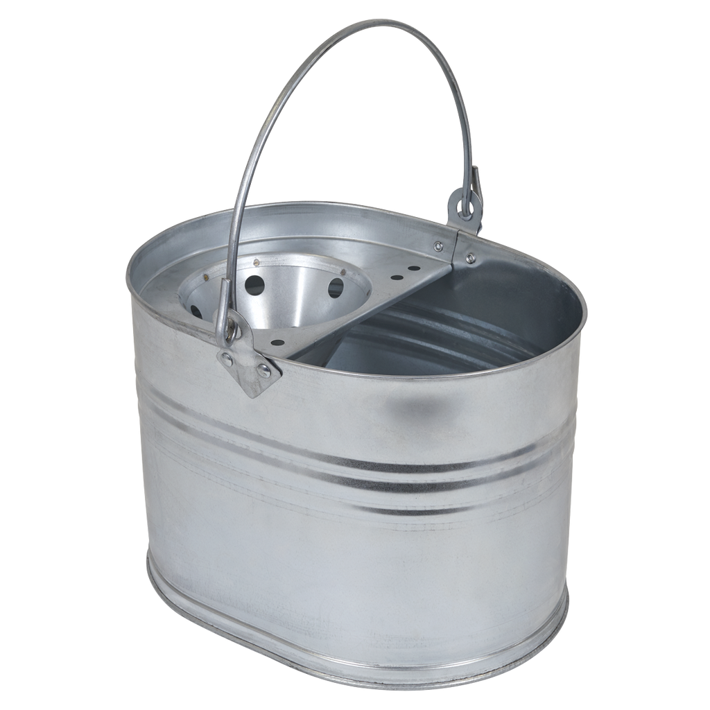 Mop Bucket 13L - Galvanized BM08