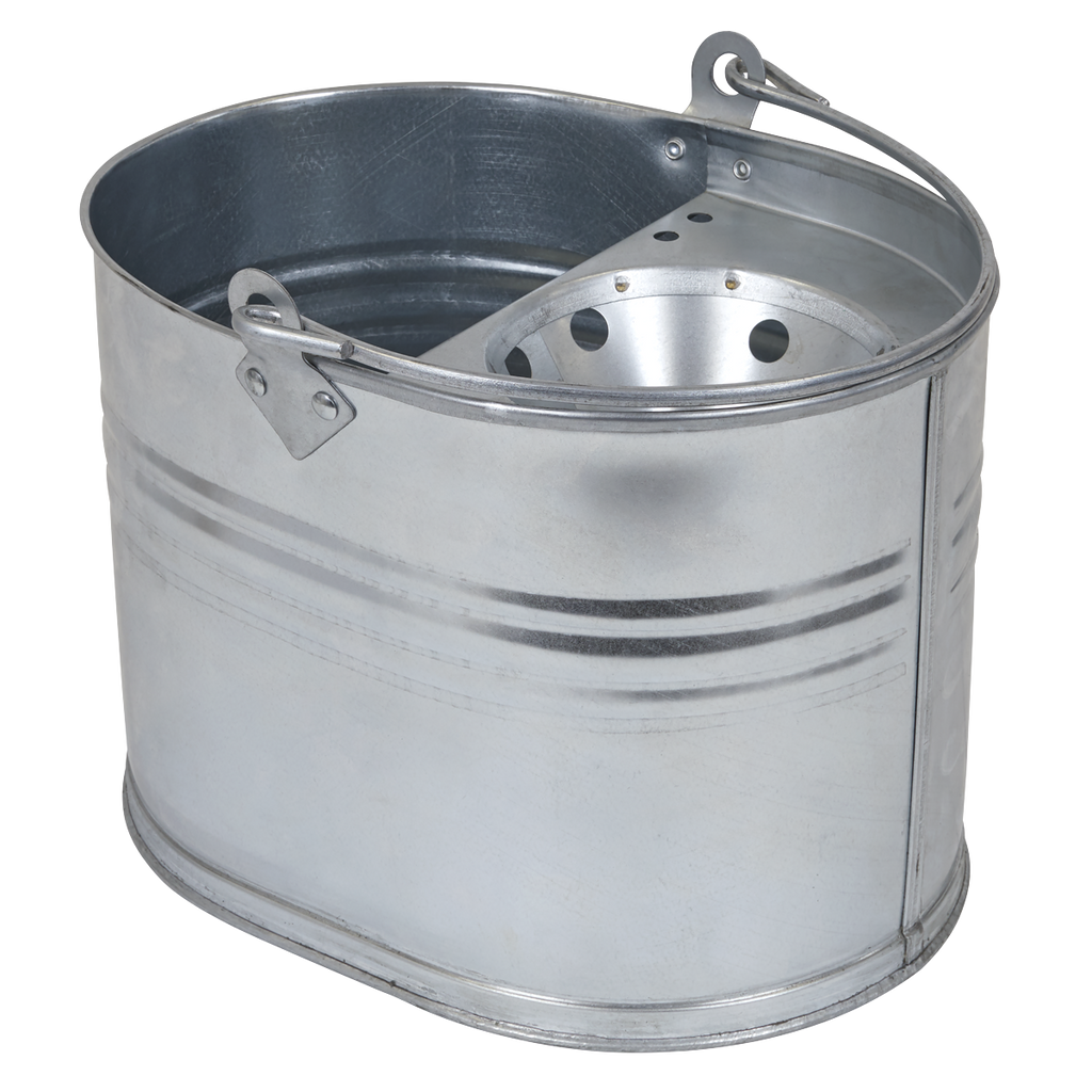 Mop Bucket 13L - Galvanized BM08