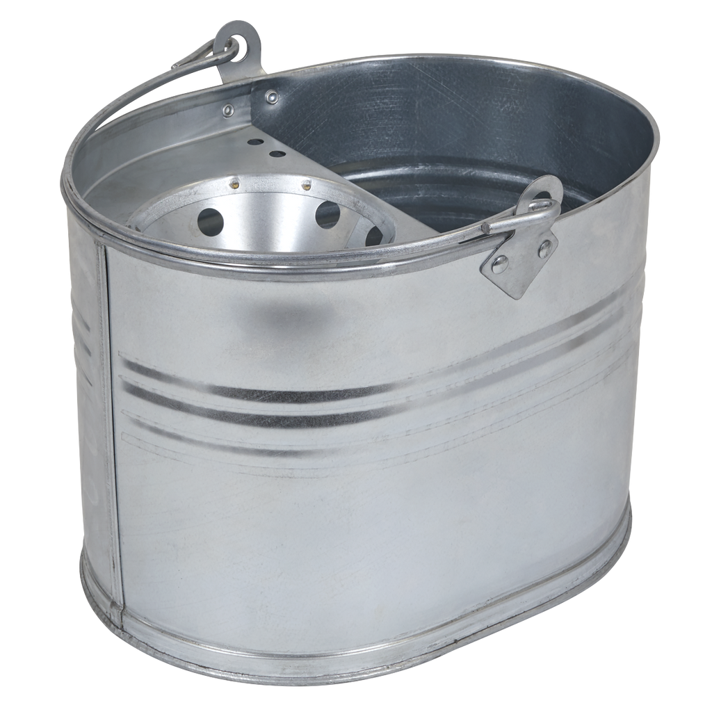 Mop Bucket 13L - Galvanized BM08