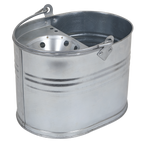 Mop Bucket 13L - Galvanized BM08