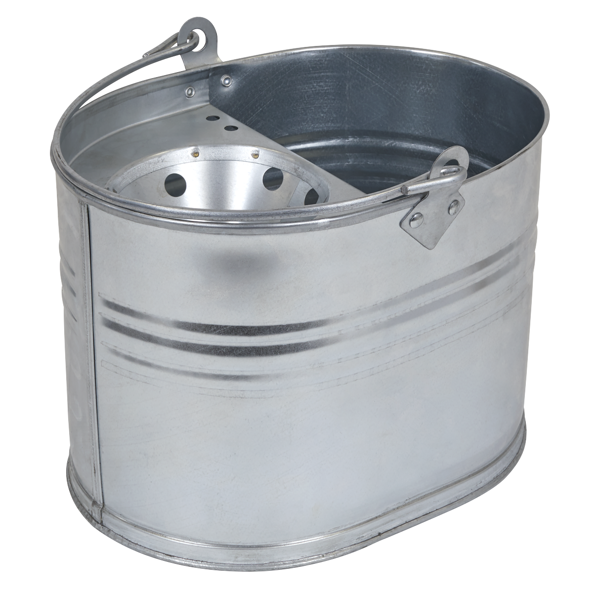Mop Bucket 13L - Galvanized BM08