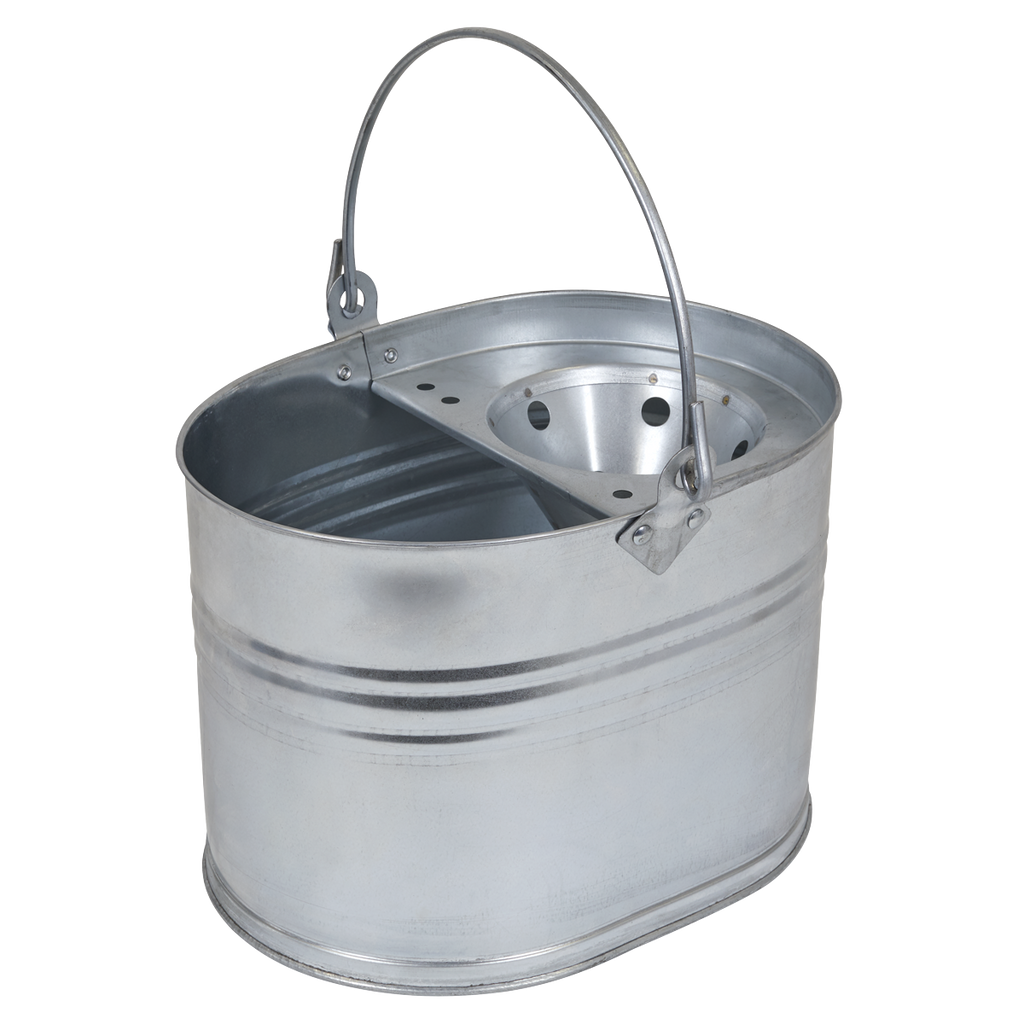 Mop Bucket 13L - Galvanized BM08