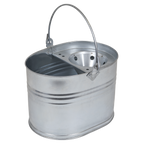 Mop Bucket 13L - Galvanized BM08