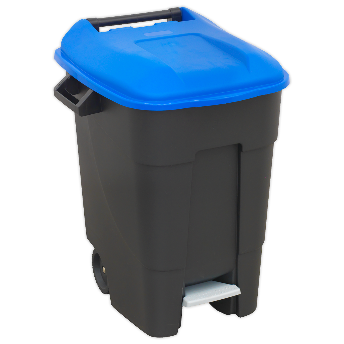 Refuse/Wheelie Bin with Foot Pedal 100L - Blue BM100PB