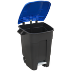 Refuse/Wheelie Bin with Foot Pedal 100L - Blue BM100PB