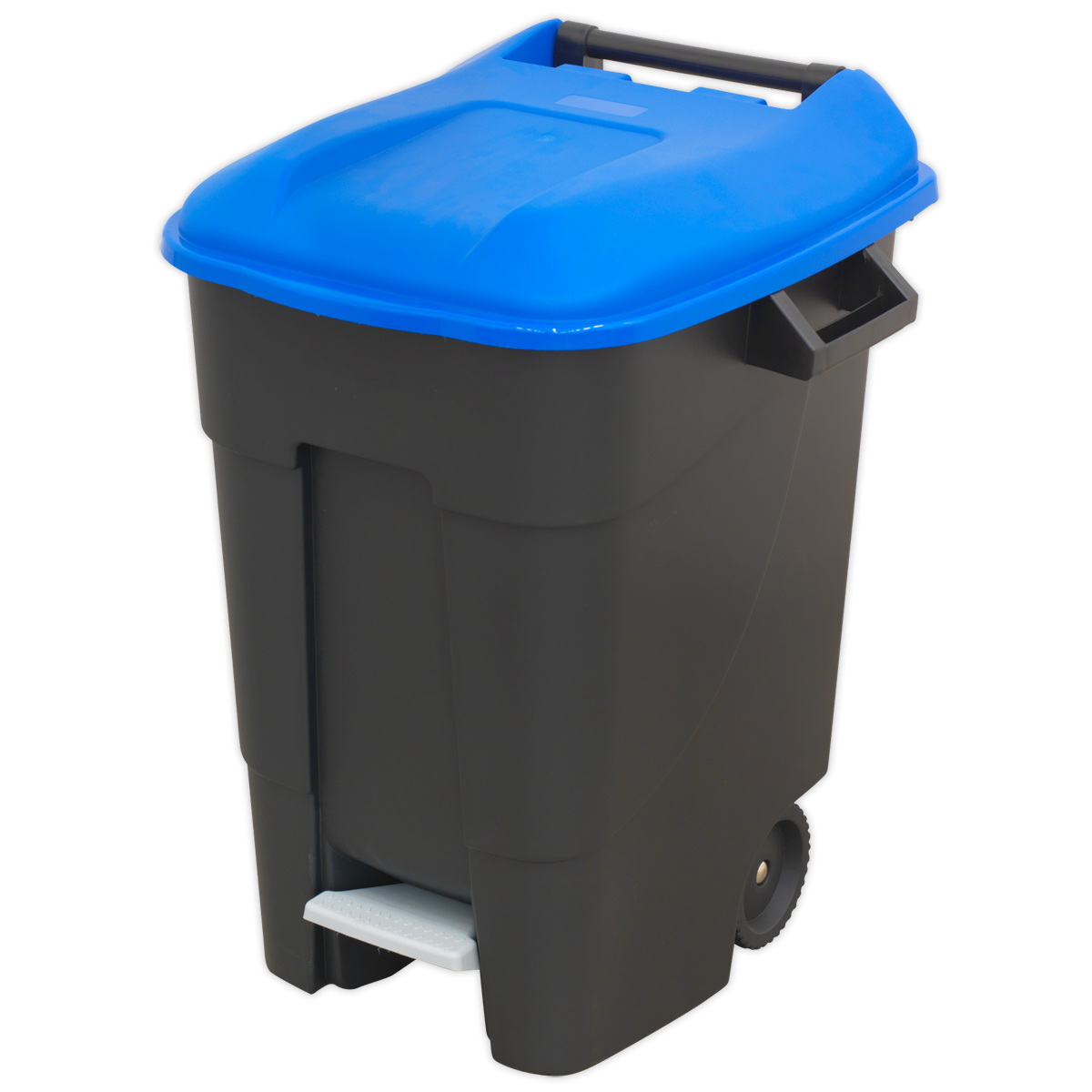 Refuse/Wheelie Bin with Foot Pedal 100L - Blue BM100PB