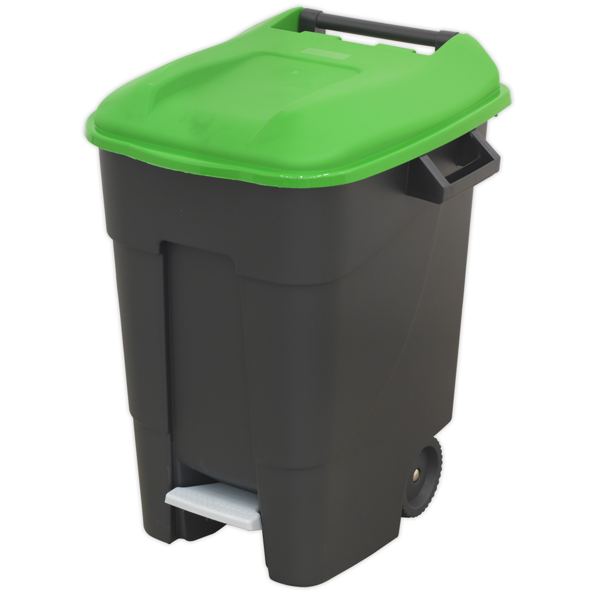 Refuse/Wheelie Bin with Foot Pedal 100L - Green BM100PG