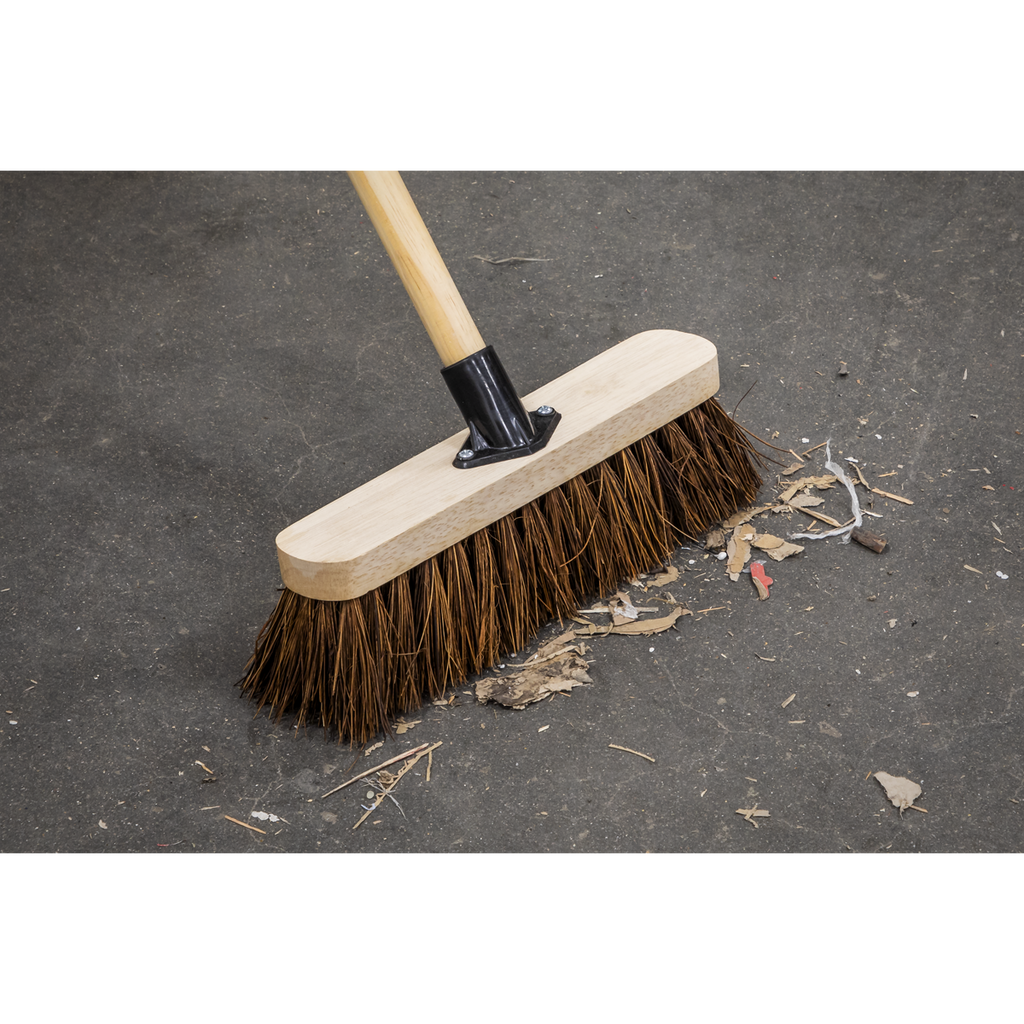 Stiff/Hard Bristle Broom 12"(300mm) BM12H