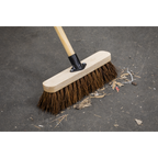 Stiff/Hard Bristle Broom 12"(300mm) BM12H