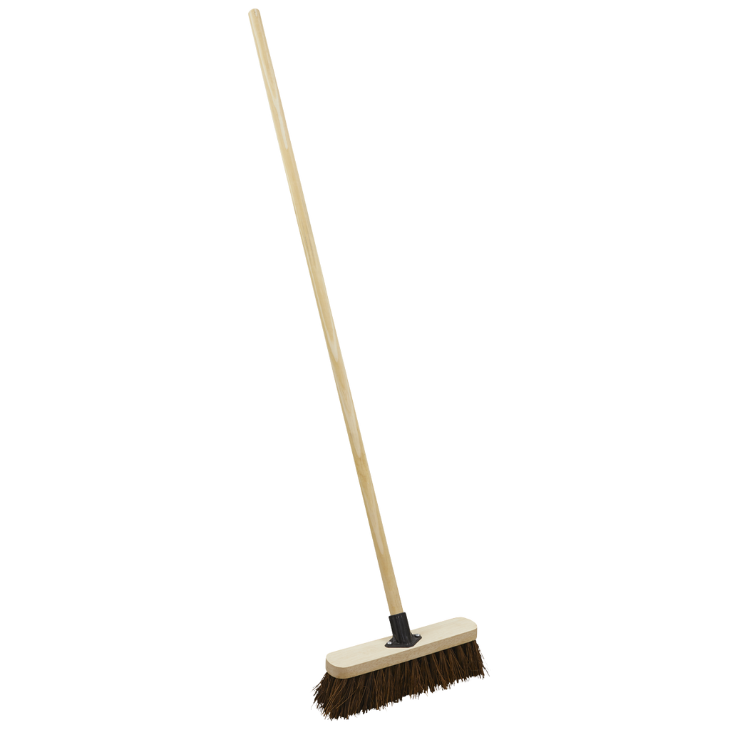 Stiff/Hard Bristle Broom 12"(300mm) BM12H