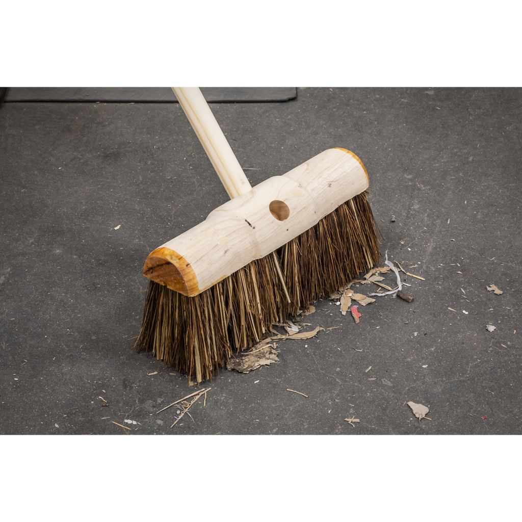 Stiff/Hard Bristle Broom 13"(325mm) BM13HX