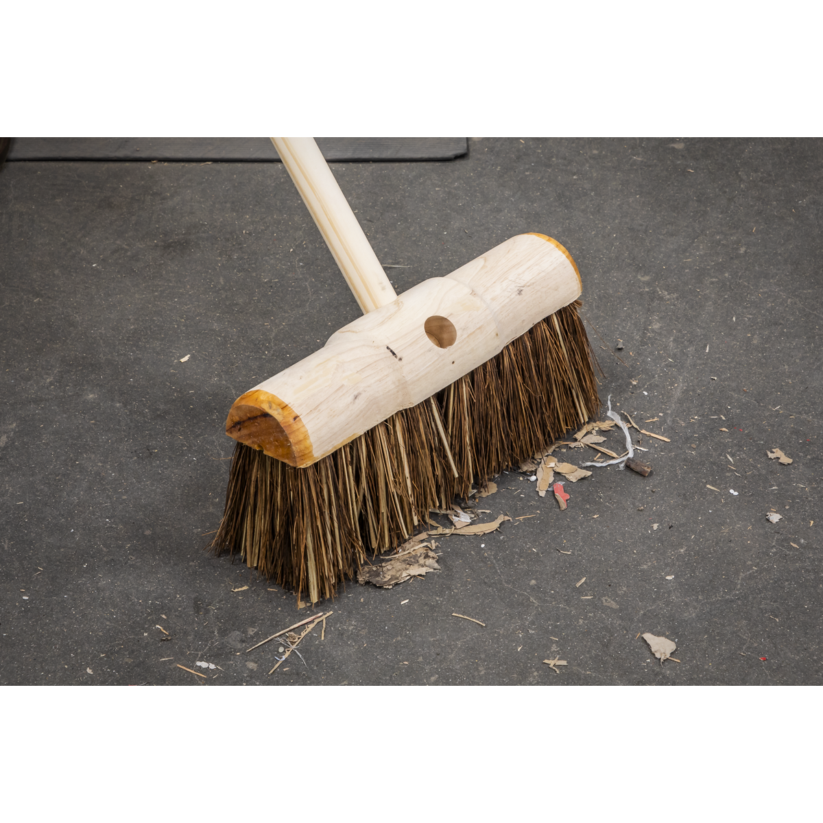 Stiff/Hard Bristle Broom 13"(325mm) BM13HX