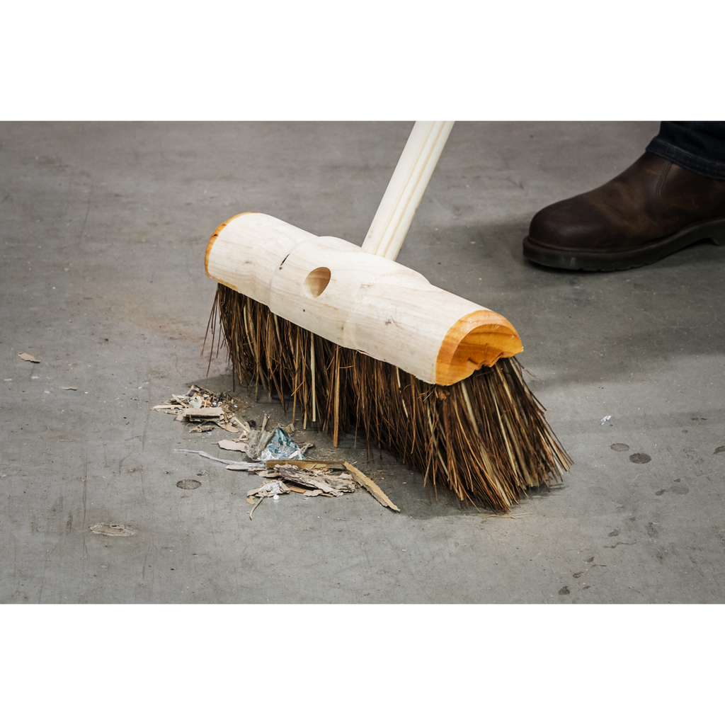 Stiff/Hard Bristle Broom 13"(325mm) BM13HX