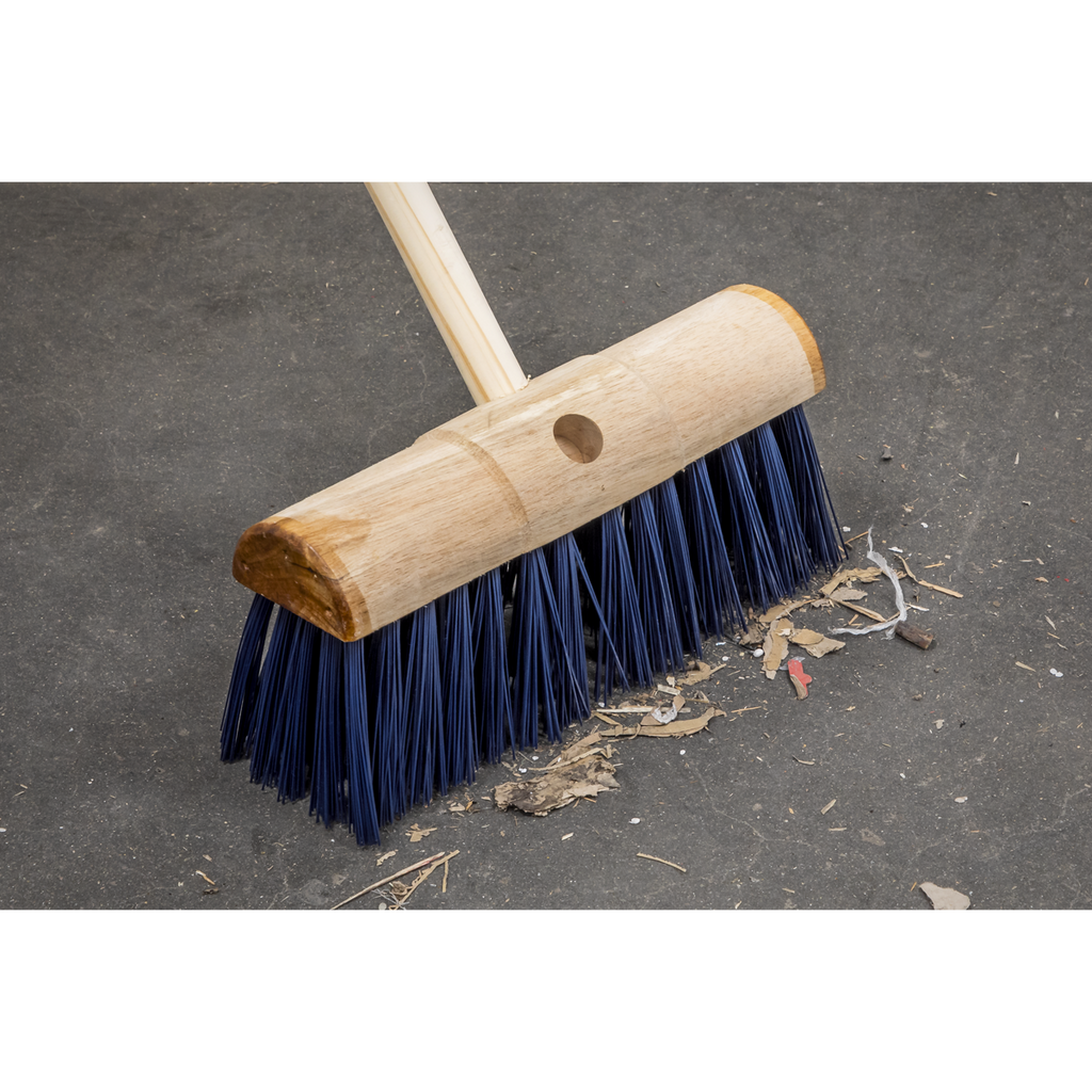 Stiff/Hard Bristle Yard Broom 13"(325mm) BM13H
