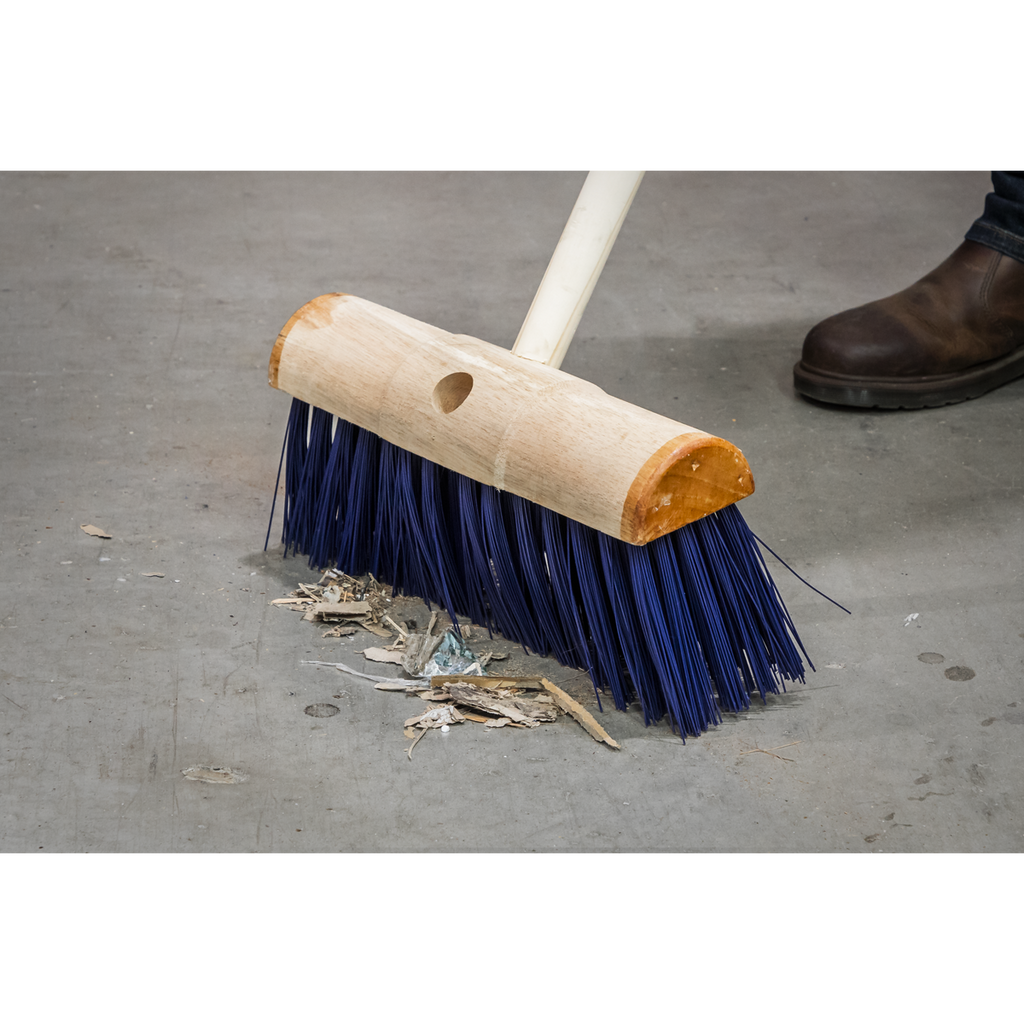 Stiff/Hard Bristle Yard Broom 13"(325mm) BM13H