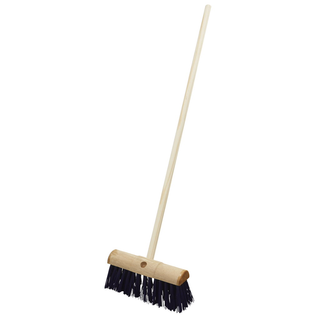 Stiff/Hard Bristle Yard Broom 13"(325mm) BM13H