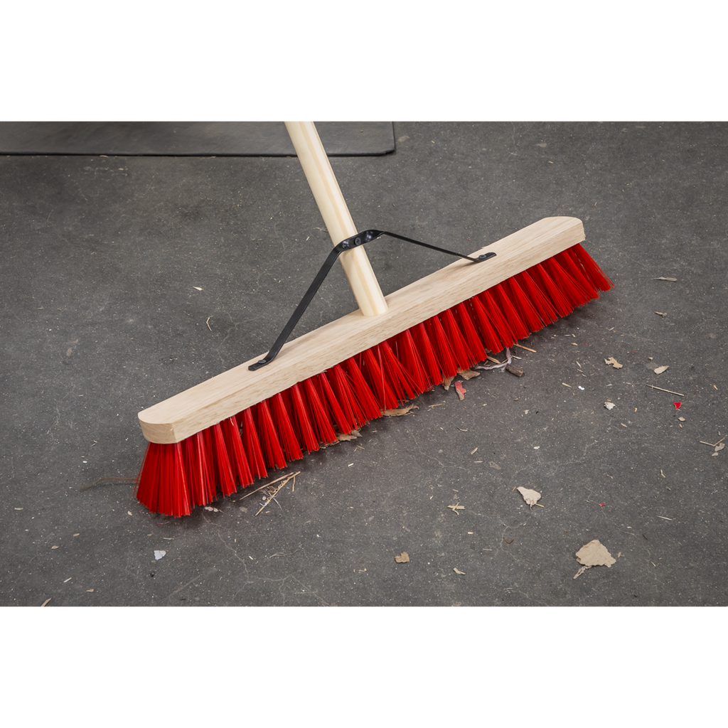 PVC Bristle Broom 24"(610mm) BM16P