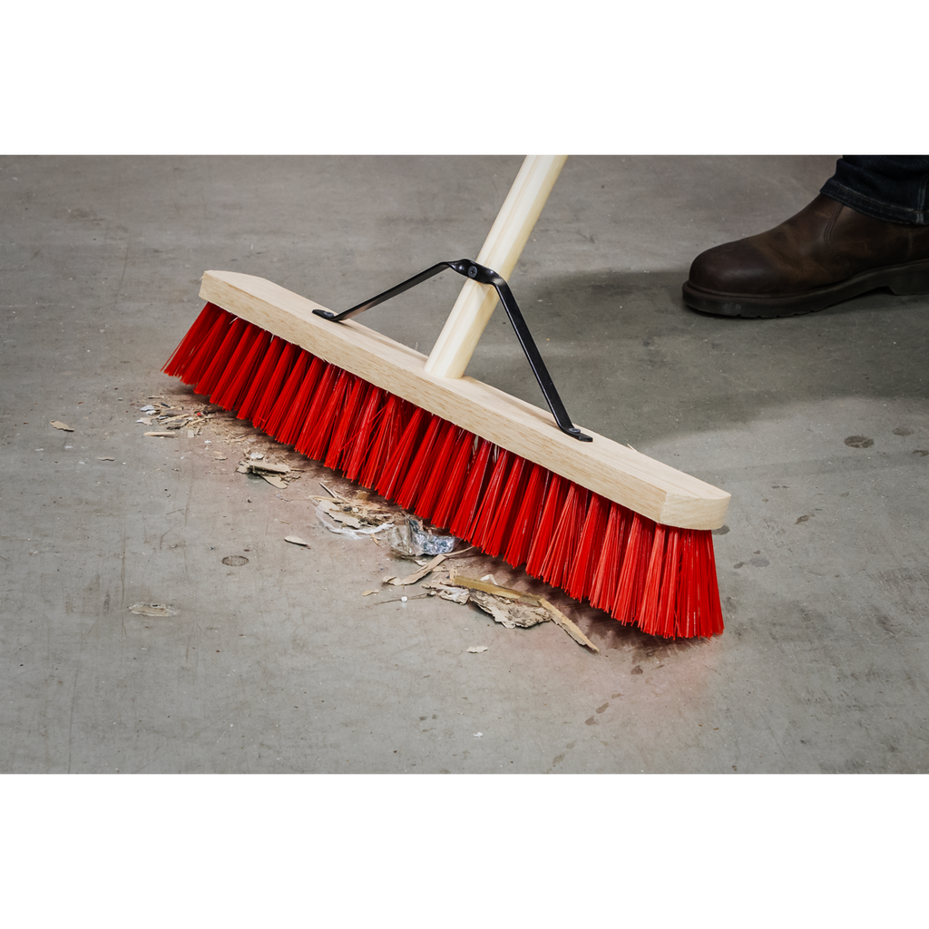 PVC Bristle Broom 24"(610mm) BM16P