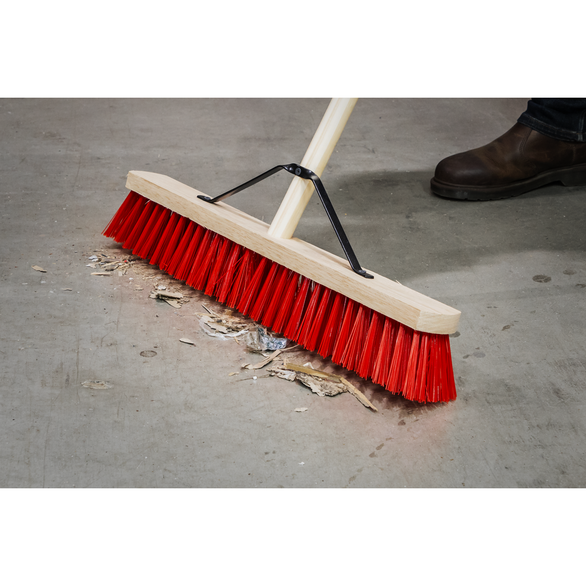 PVC Bristle Broom 24"(610mm) BM16P