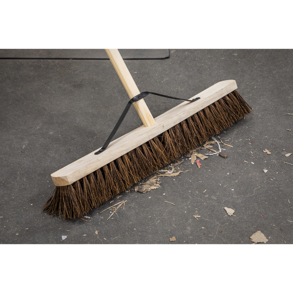 Stiff/Hard Bristle Broom 24"(600mm) BM24H