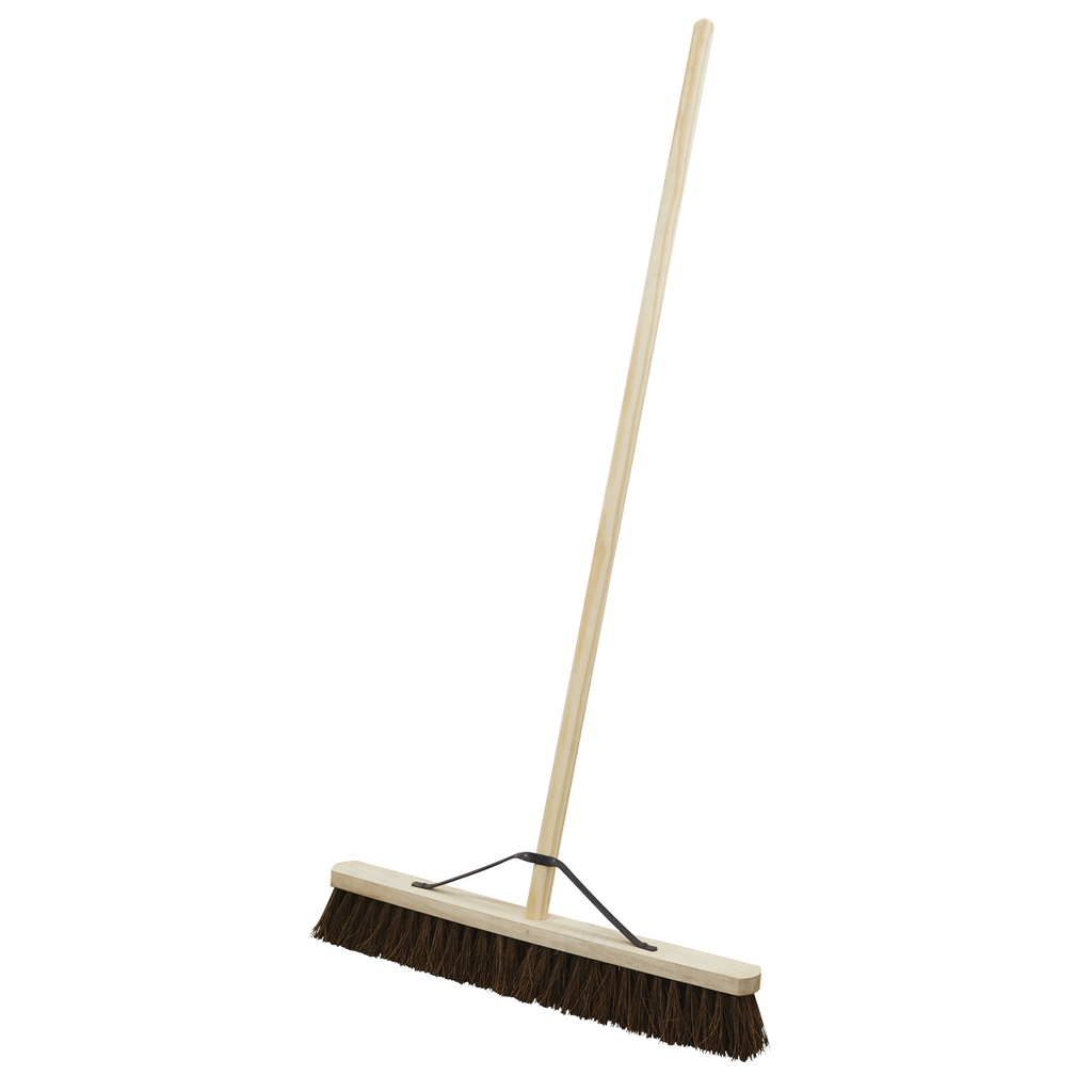 Stiff/Hard Bristle Broom 24"(600mm) BM24H