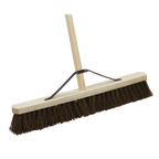 Stiff/Hard Bristle Broom 24"(600mm) BM24H
