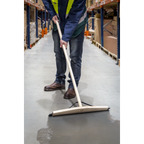 Rubber Floor Squeegee with Wooden Handle 24"(600mm) BM24RS