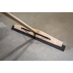Rubber Floor Squeegee with Wooden Handle 24"(600mm) BM24RS