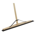 Rubber Floor Squeegee with Wooden Handle 24"(600mm) BM24RS