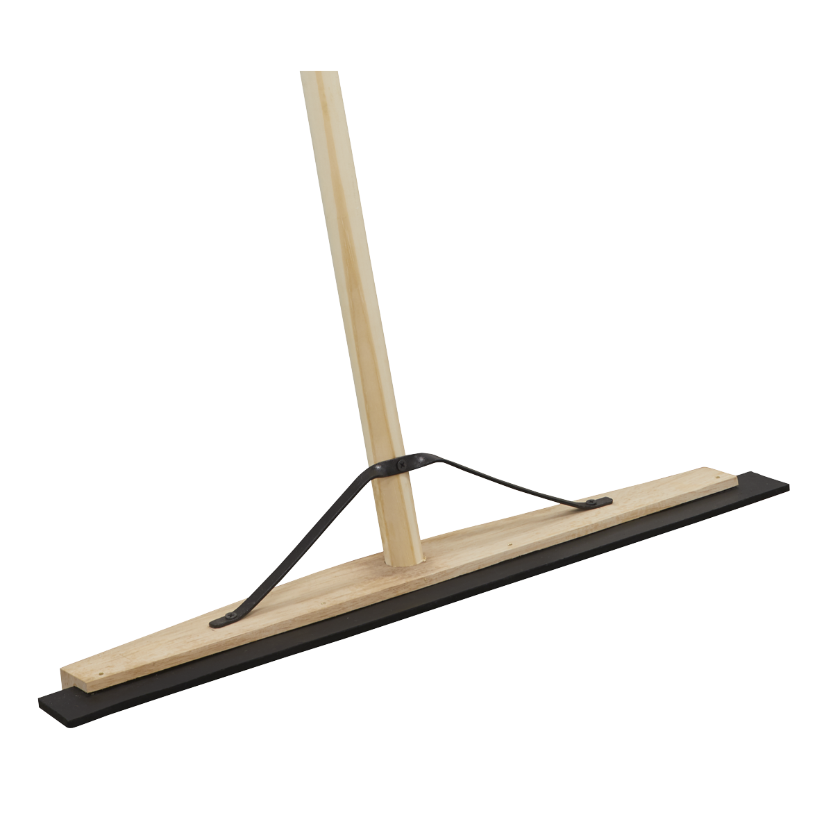 Rubber Floor Squeegee with Wooden Handle 24"(600mm) BM24RS